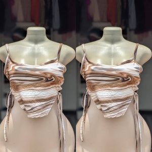 Brownish crop top